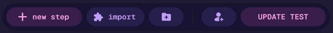 Action bar