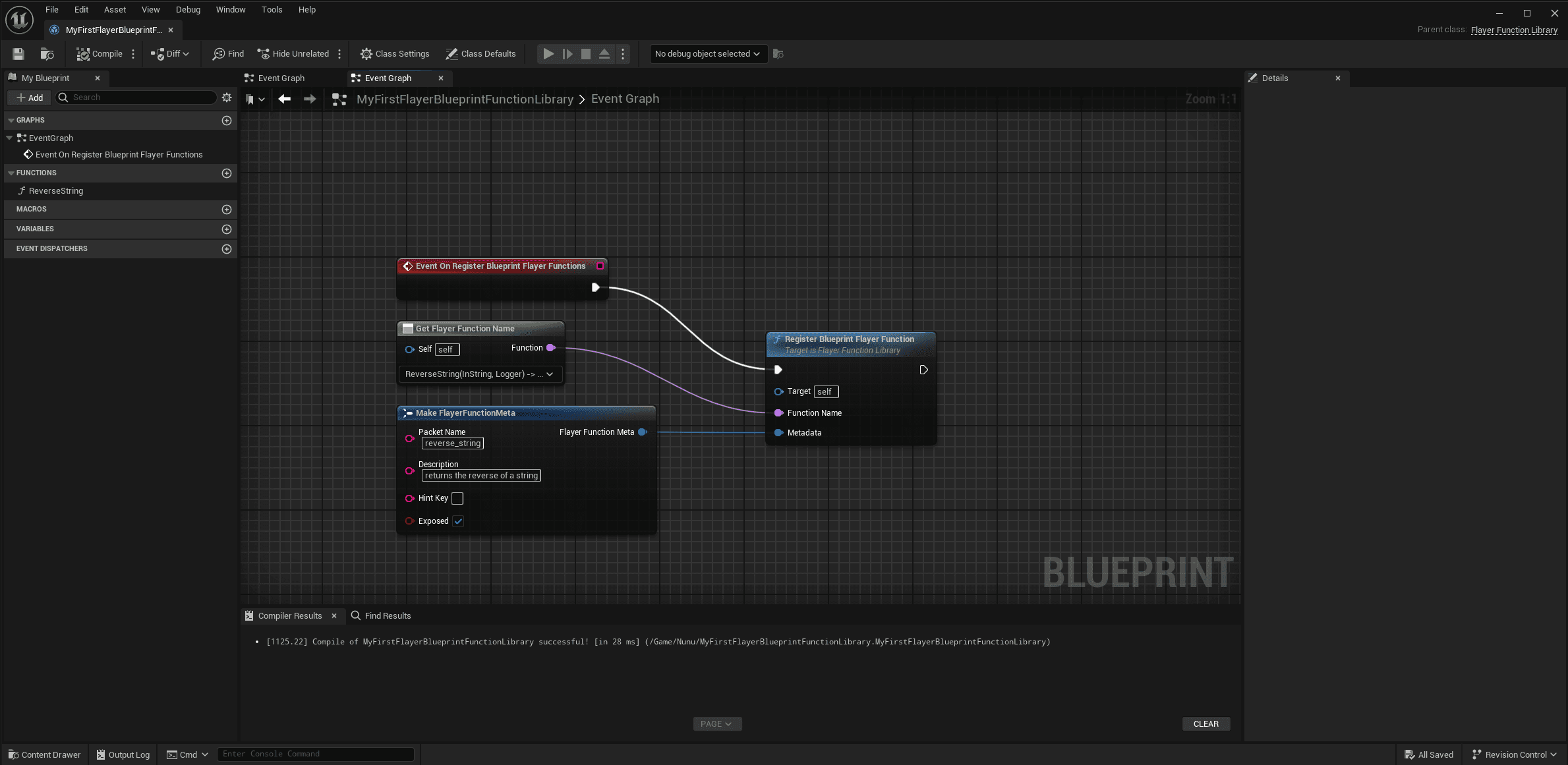 flayer blueprint registration