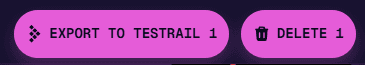 Export to TestRail button