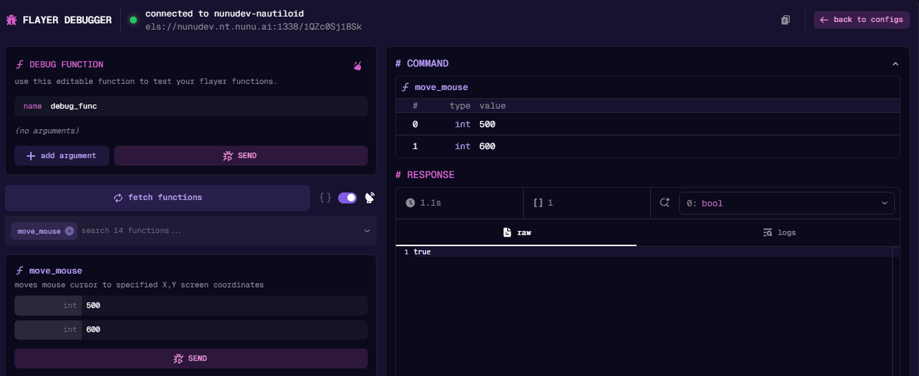 Flayer Debugger Overview